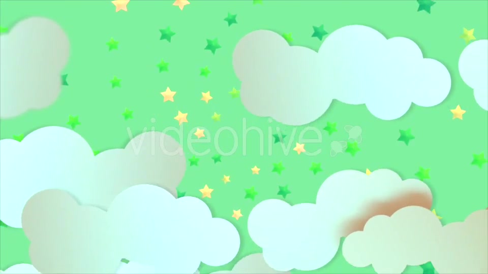 Colorful Stars and Clouds Videohive 19515024 Motion Graphics Image 4