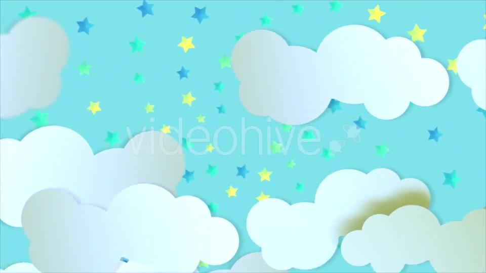 Colorful Stars and Clouds Videohive 19515024 Motion Graphics Image 5
