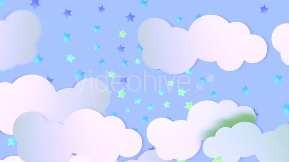 Colorful Stars and Clouds Videohive 19515024 Motion Graphics Image 6