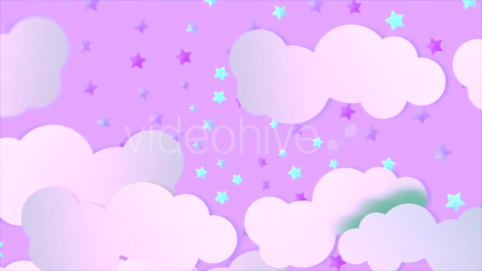 Colorful Stars and Clouds Videohive 19515024 Motion Graphics Image 7