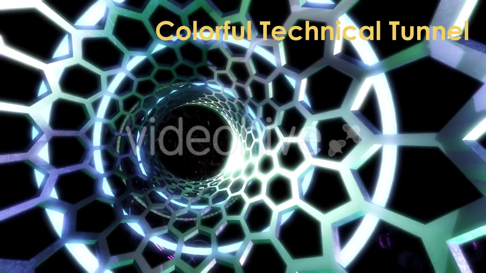 Colorful Technical Tunnel Videohive 21131228 Motion Graphics Image 3