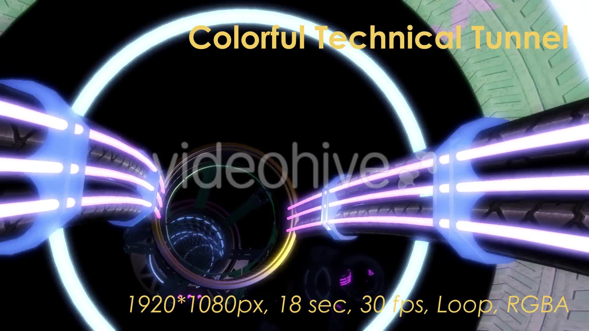 Colorful Technical Tunnel Videohive 21131228 Motion Graphics Image 8