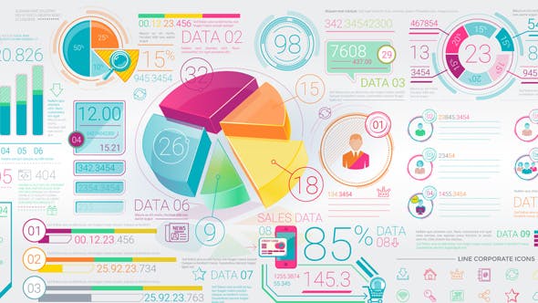 Colorfull Corporate Infographic Elements - Videohive 20882216 Download