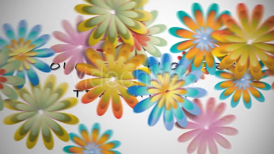 Coloured Flowers Transitions Videohive 15305276 Motion Graphics Image 2