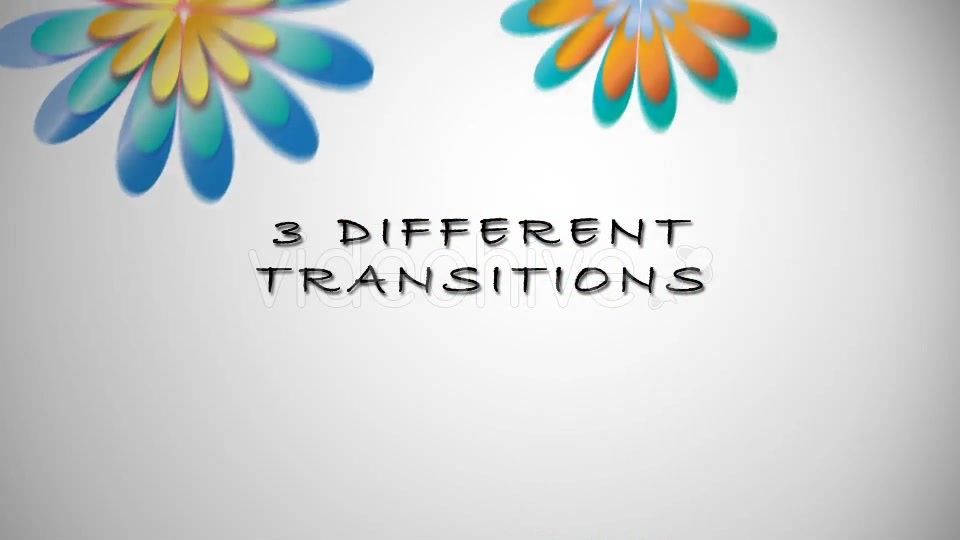 Coloured Flowers Transitions Videohive 15305276 Motion Graphics Image 3