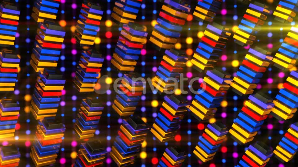 Columns Lights Neons Videohive 22477117 Motion Graphics Image 2