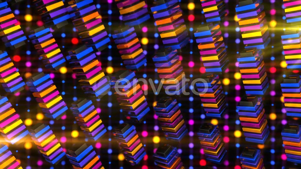 Columns Lights Neons Videohive 22477117 Motion Graphics Image 5