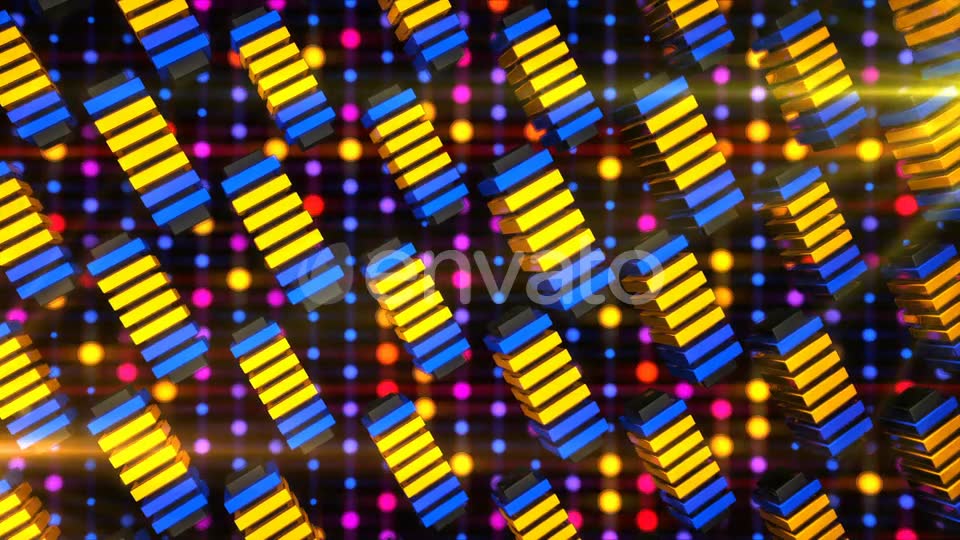 Columns Lights Neons Videohive 22477117 Motion Graphics Image 6