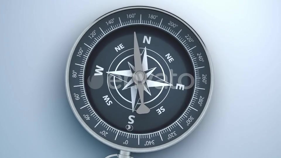Compass Pointing North Videohive 22534655 Motion Graphics Image 3