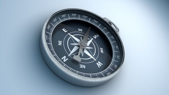 Compass Pointing North - Videohive 22534655 Download