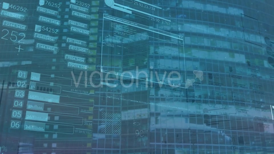 Computer Background With Elements Of Interface, Coding Or IT Technologies Videohive 21217078 Motion Graphics Image 7