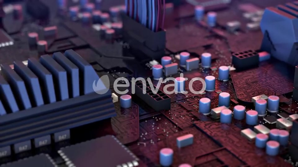 Computer Circuits and Electronics Videohive 22754159 Motion Graphics Image 8
