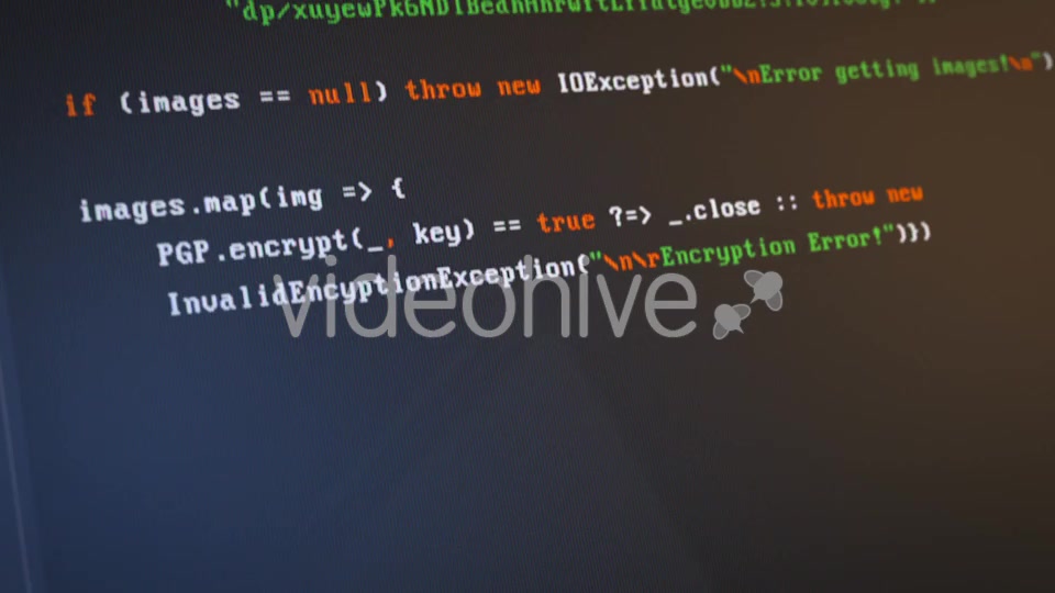Computer Code Encrypting Files 4 Shots Included Videohive 20570182 Motion Graphics Image 9