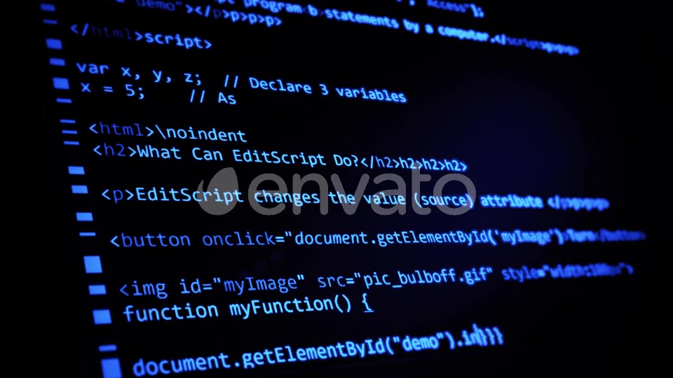 Computer Code Programming Screen Videohive 23274791 Motion Graphics Image 3