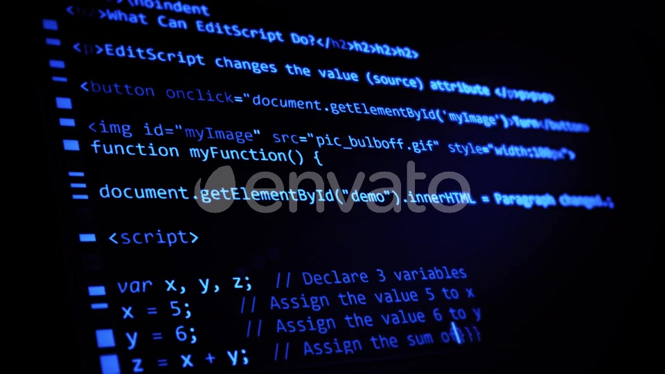 Computer Code Programming Screen Videohive 23274791 Motion Graphics Image 4
