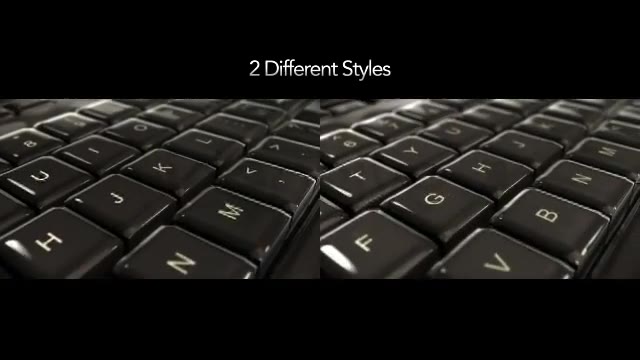 Computer Keyboard Closeup on Keys Typing & Pan Videohive 5275002 Motion Graphics Image 2