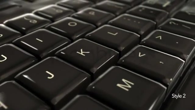 Computer Keyboard Closeup on Keys Typing & Pan Videohive 5275002 Motion Graphics Image 9