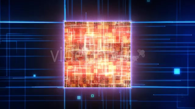 Computer Microchip CPU Videohive 13410744 Motion Graphics Image 2