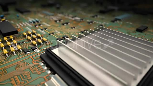 Computer Motherboard Hardware Videohive 16489936 Motion Graphics Image 1