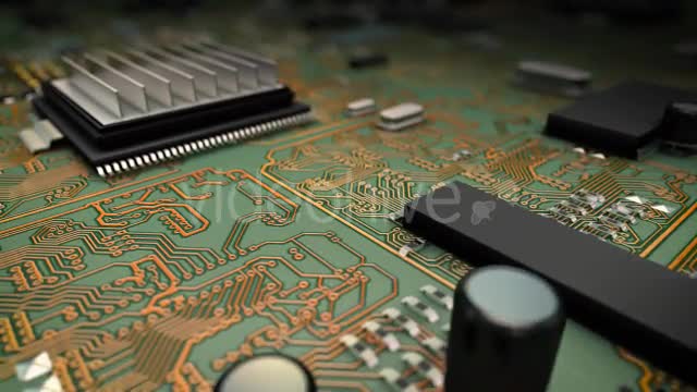 Computer Motherboard Hardware Videohive 16489936 Motion Graphics Image 10