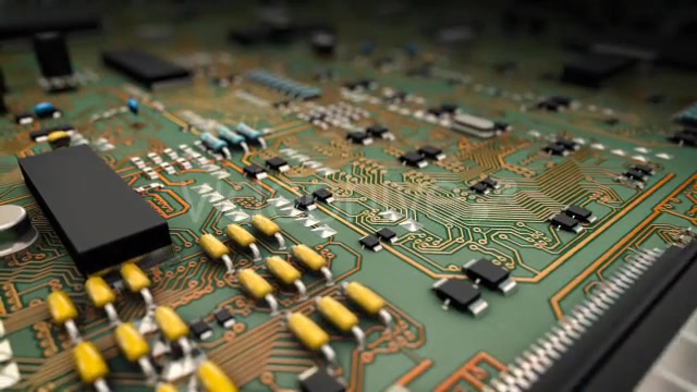 Computer Motherboard Hardware Videohive 16489936 Motion Graphics Image 3