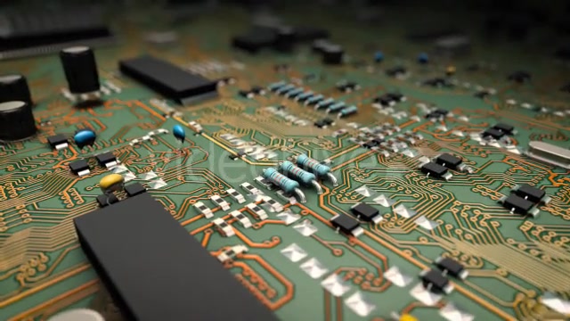 Computer Motherboard Hardware Videohive 16489936 Motion Graphics Image 5