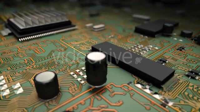 Computer Motherboard Hardware Videohive 16489936 Motion Graphics Image 9
