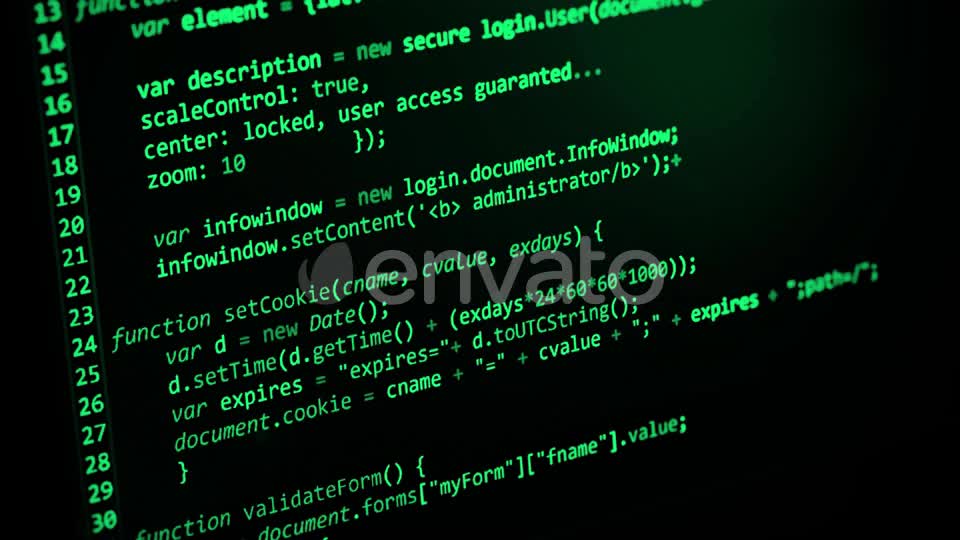 Computer Source Code Videohive 23918384 Motion Graphics Image 1
