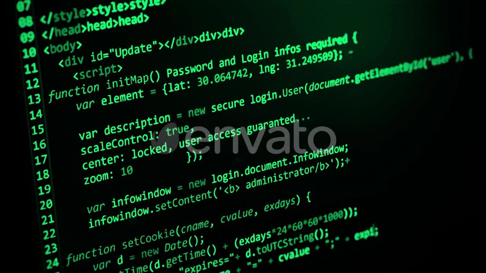 Computer Source Code Videohive 23918384 Motion Graphics Image 13