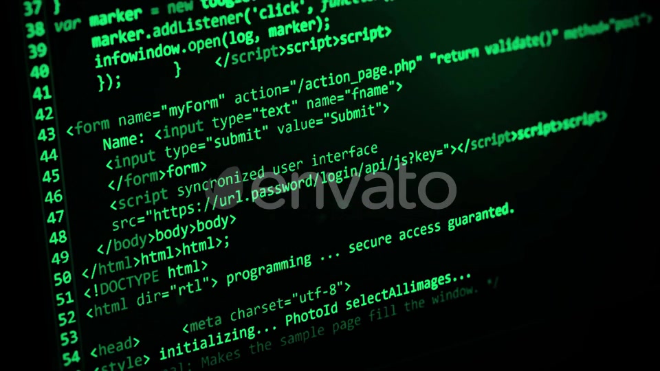 Computer Source Code Videohive 23918384 Motion Graphics Image 4