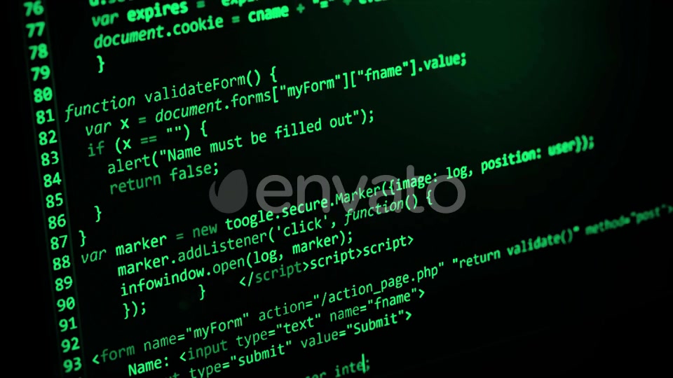 Computer Source Code Videohive 23918384 Motion Graphics Image 9