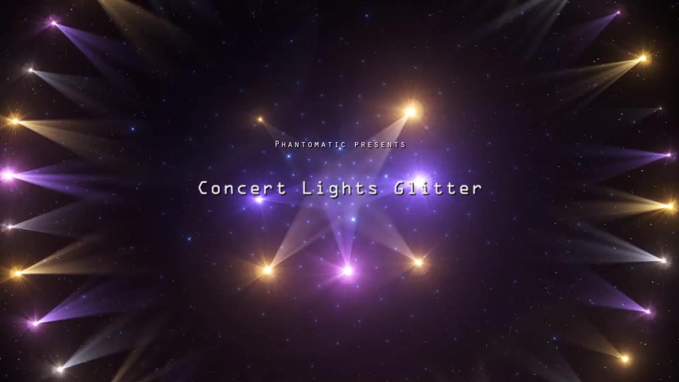 Concert Lights Glitter 22 Videohive 15410220 Motion Graphics Image 3