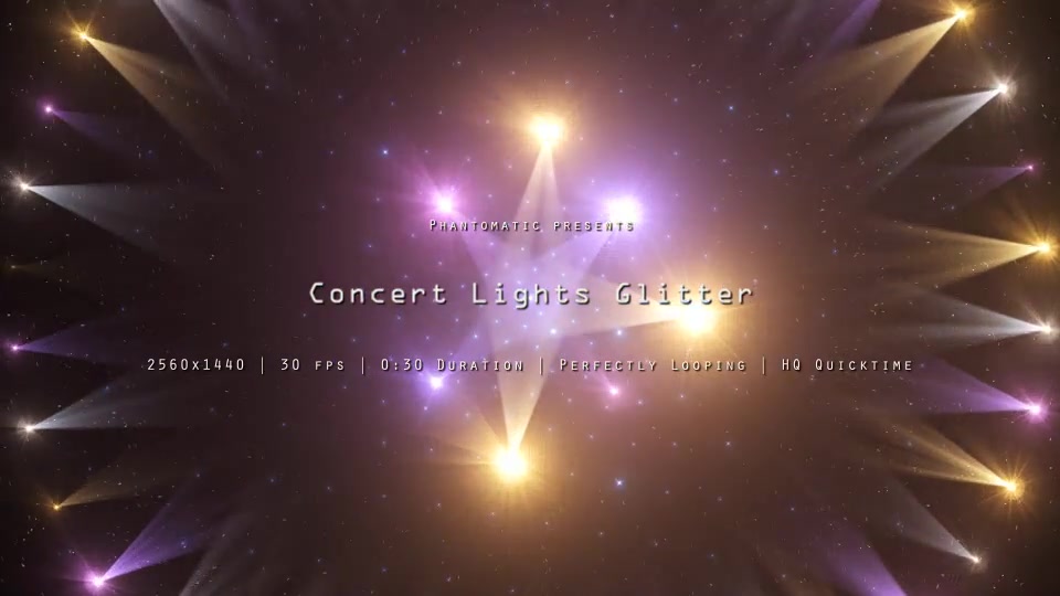Concert Lights Glitter 22 Videohive 15410220 Motion Graphics Image 4