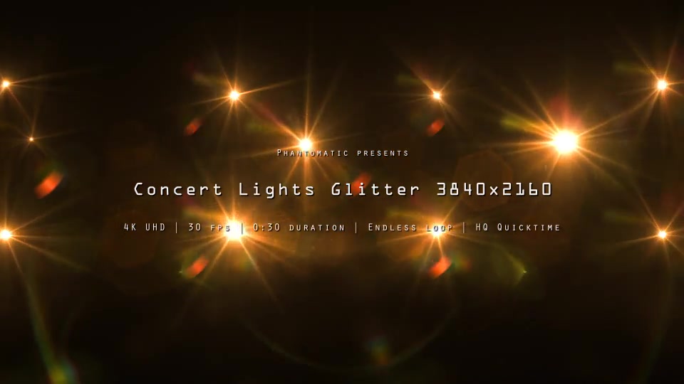 Concert Lights Glitter 27 Videohive 17367463 Motion Graphics Image 3