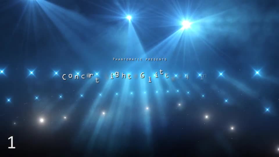 Concert Lights Glitter Pack 2 Videohive 14976186 Motion Graphics Image 1