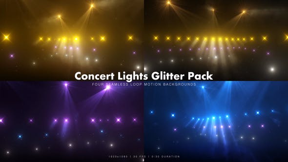 Concert Lights Glitter Pack 2 - 14976186 Download Videohive