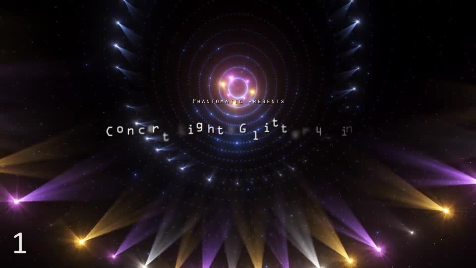 Concert Lights Glitter Pack 4 Videohive 15429397 Motion Graphics Image 1