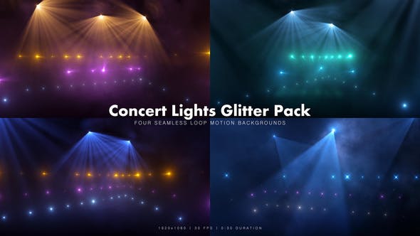 Concert Lights Glitter Pack 6 - Download Videohive 18927690