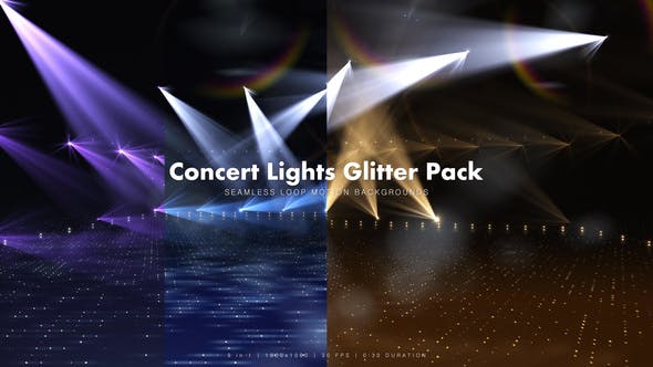 Concert Lights Glitter Pack - Download Videohive 13754701