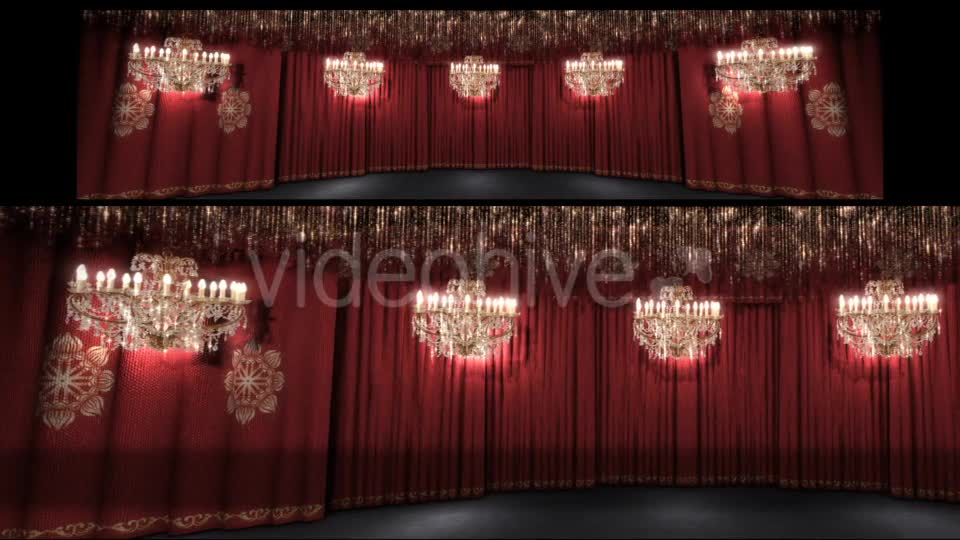 Concert Stage And Chandeliers Videohive 21248126 Motion Graphics Image 1