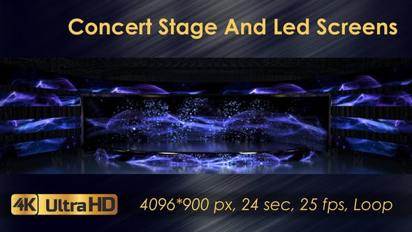 Concert Stage And Led Screens - 21830110 Videohive Download