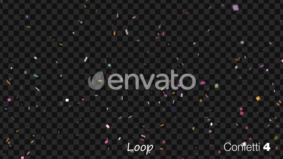 Confetti 4K Videohive 23385619 Motion Graphics Image 6