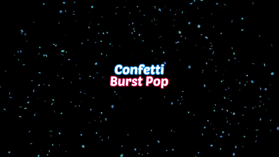 Confetti Burst Pop Videohive 16399240 Motion Graphics Image 10