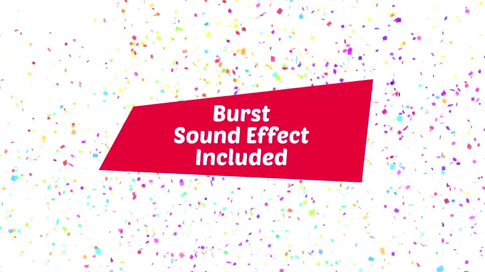 Confetti Burst Pop Videohive 16399240 Motion Graphics Image 9