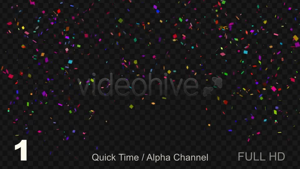 Confetti Burst Videohive 21461888 Motion Graphics Image 1