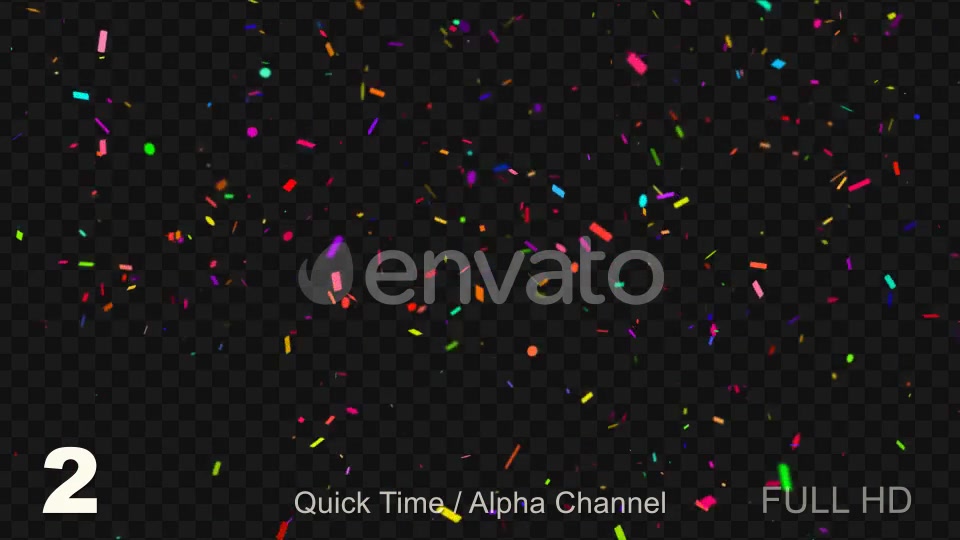 Confetti Videohive 21580598 Motion Graphics Image 5