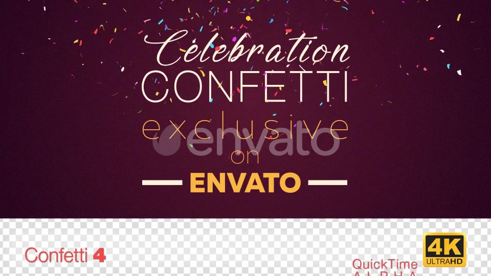 Confetti Videohive 24861663 Motion Graphics Image 4