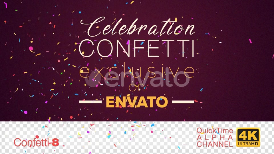 Confetti Videohive 24861663 Motion Graphics Image 8