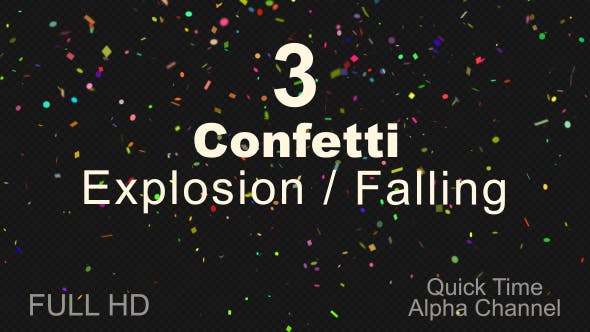Confetti Explosion - 21208781 Videohive Download