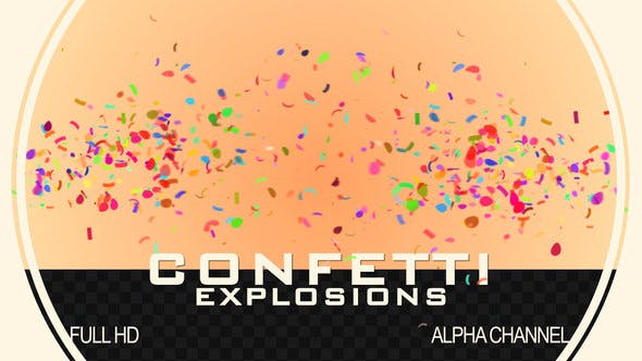 Confetti Explosion - 21722097 Videohive Download